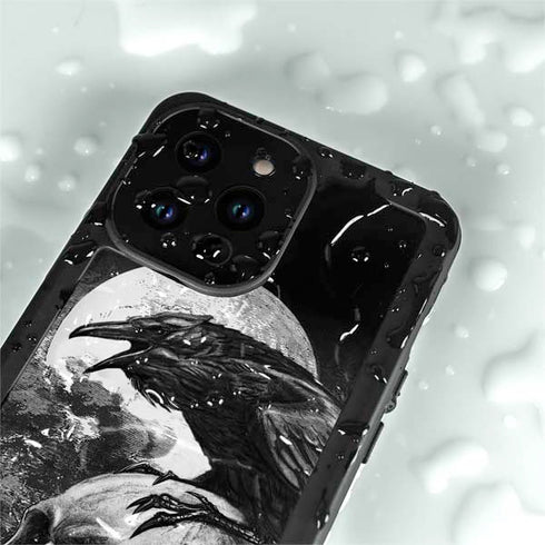 Alchemy Carta Poe's Raven iPhone 15 Pro Waterproof Case